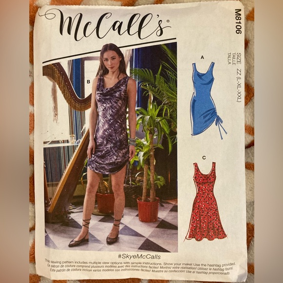 McCall’s Sewing Pattern 8106 - Picture 2 of 3